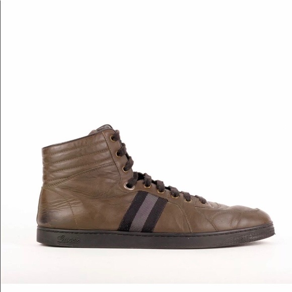 Gucci OD Green High Tops - Picture 2 of 4